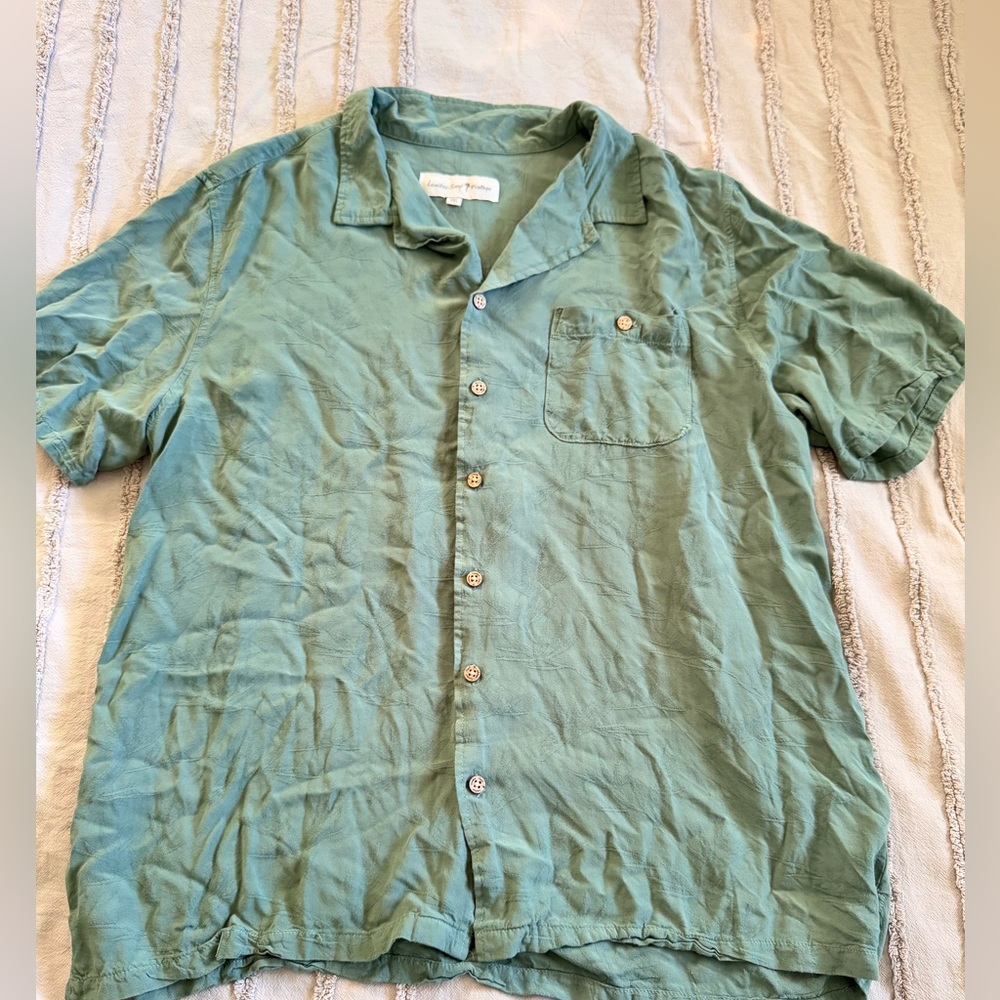 Men’s Lanikai Surf Vintage Hawaiian Button Down Shirt Size XXL - Picture 1 of 5